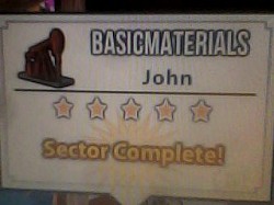 Basic Materials Sector unlocked, Met with John.